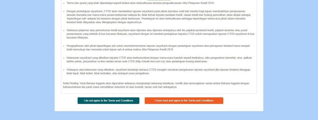 Cara Membuat Semakan CTOS image9